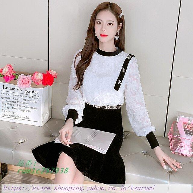 日本最級 レースワンピース フェイクツーピース 長袖 膝丈 花柄 ボタン お呼ばれ ラウンドネック デート バイ大人可愛い お出かけ通勤 清楚 フェミニン パーティ ワンピース カラー 写真の色 Limassentosa Co Id