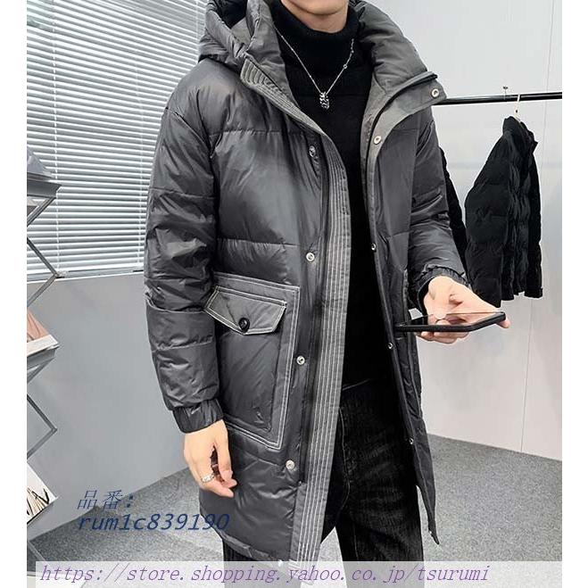クリスマスファッション コート 秋冬 防寒 ダウンコート ダウンジャケット メンズ 防寒 男性 冬 アウター ダウンコート ダウンジャケット メンズ 厚手 大きいサイズ グレー ブラック 男性用 冬服 3l 2l アウター コート アウター