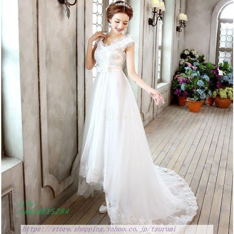 気質アップ サッシュリボン 結婚式 ウェディングドレス 二次会 安い エンパイア マタニティ ウエディングドレス 白 パーティドレス ブライダル ロングドレス 花嫁 披露宴 その他ドレス ブライダル サイズ 3xl Pathwaysfl Org