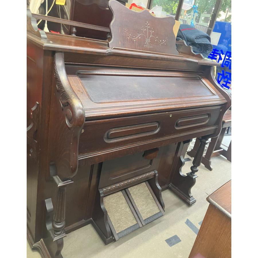 西川 ヤマハオルガン 9ヶストップ付き 全分解 全面修理 再塗装済み