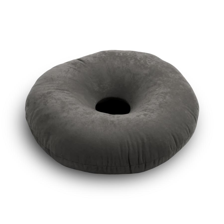 円座クッション スエード調 送料無料 低反発ウレタンチップ ドーナツ型 産後クッション Pc 300 直径約45cm ガワサイズ ドーナツクッション ツルショウ 通販 Yahoo ショッピング