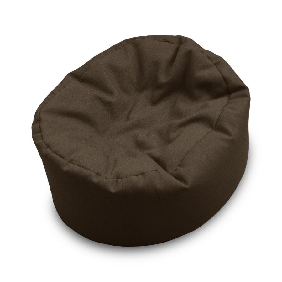 ビーズクッション 楕円形 幅60×奥行75×高さ30cm エステルキャンバス