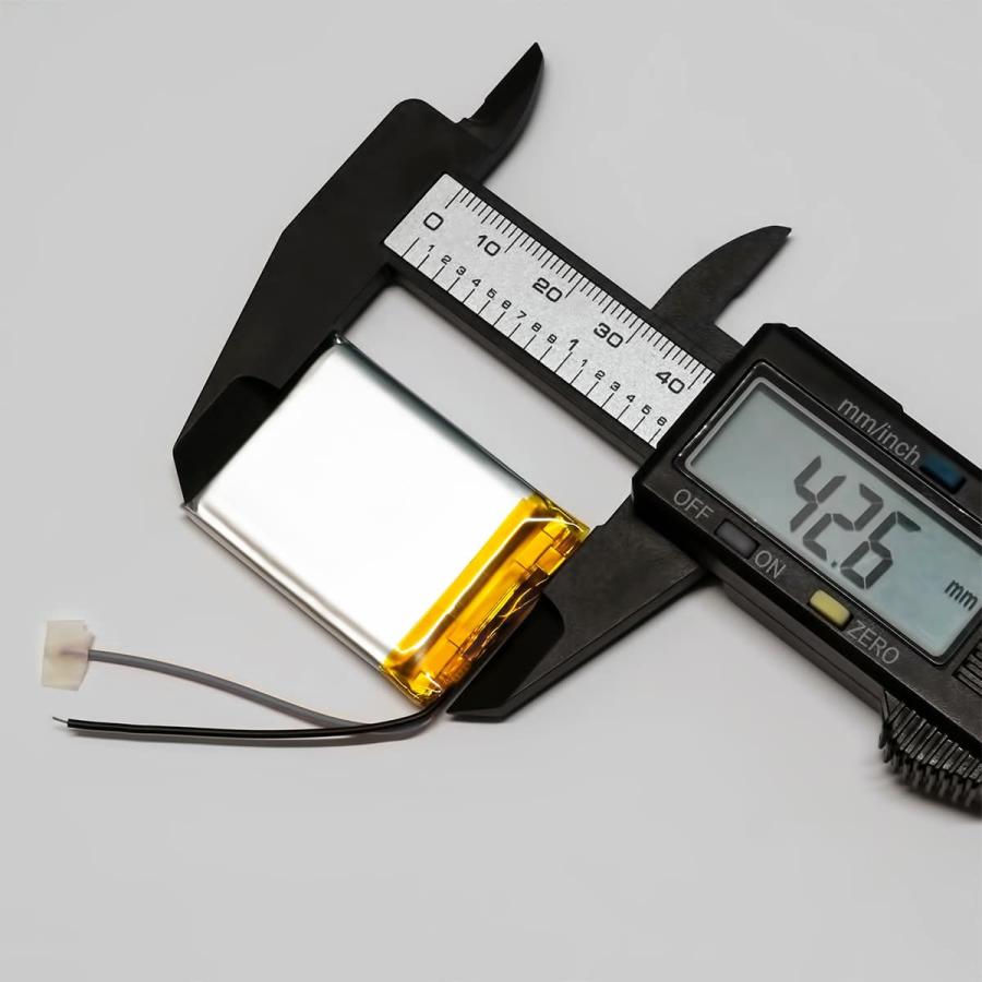 リポバッテリー 503040 600mah 3.7v 3個 充電式 リチウムポリマー 電池