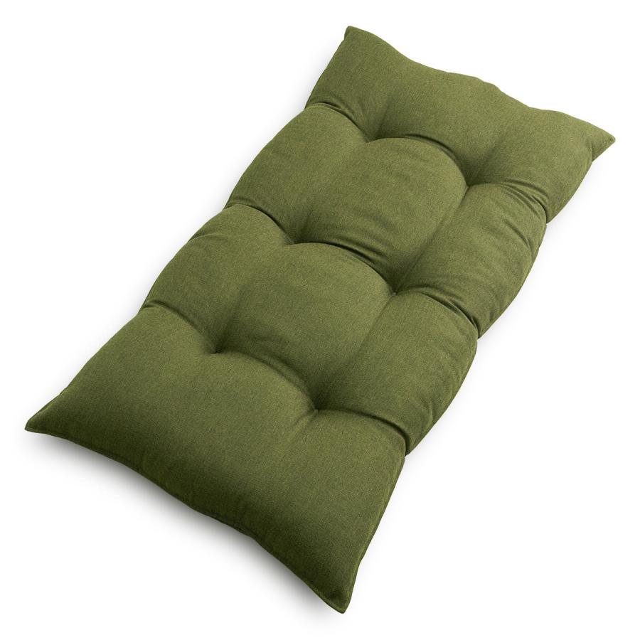 長座布団 本体 日本製 ガワ約68×120cm ジェーベスト オリーブ 東北判