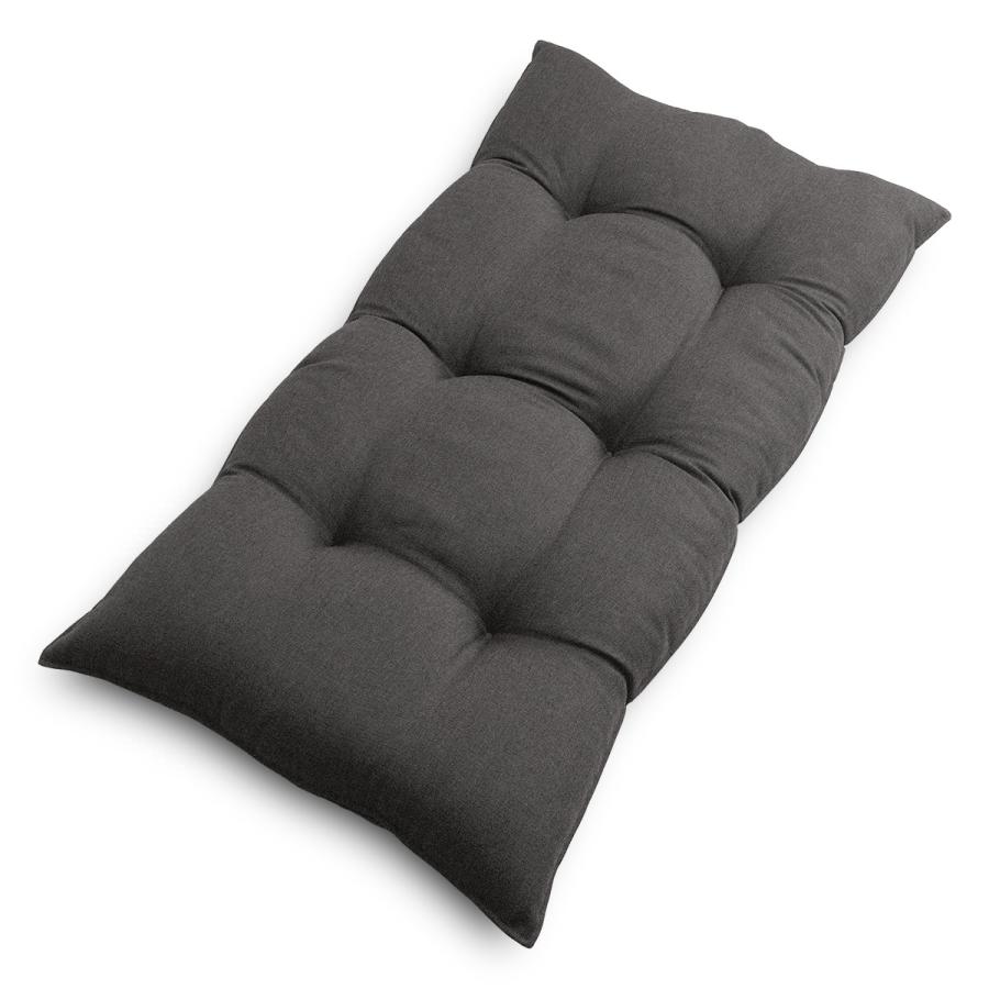 長座布団 本体 日本製 ガワ約68×120cm ジェーベスト チャコール 東北判