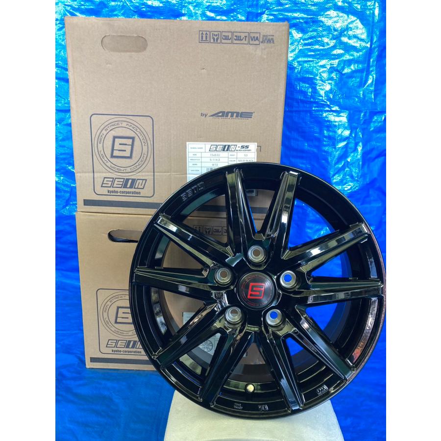 n_新品未使用展示品 ホイール4本セット 6J-15 +53 5H 114 SEIN