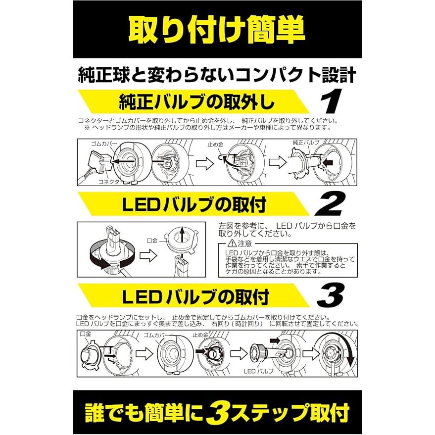 IPF n_IPF ヘッドライト フォグランプ JL52 LED 車用 H4 Hi Lo切替