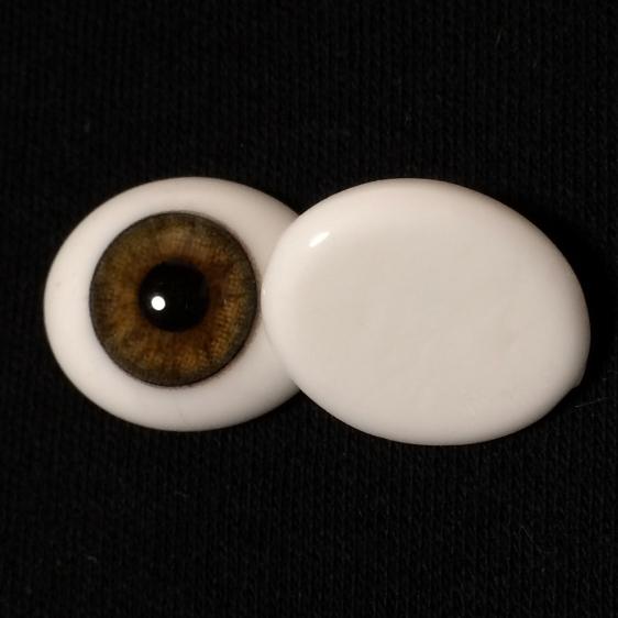 Oval Flat Back Glass Eyes 8mm グラスアイ｜tsuruya-hobby｜02
