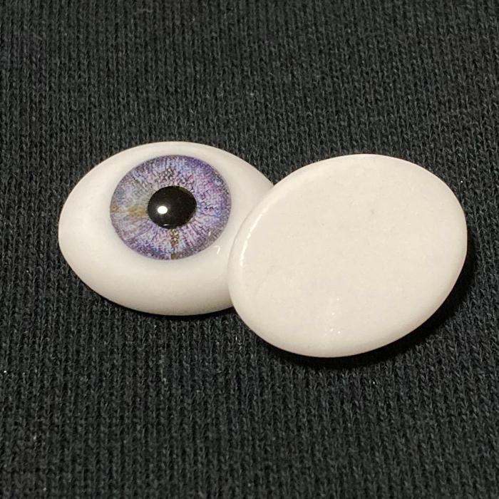 Oval Flat Back Glass Eyes 18mm グラスアイ｜tsuruya-hobby｜02