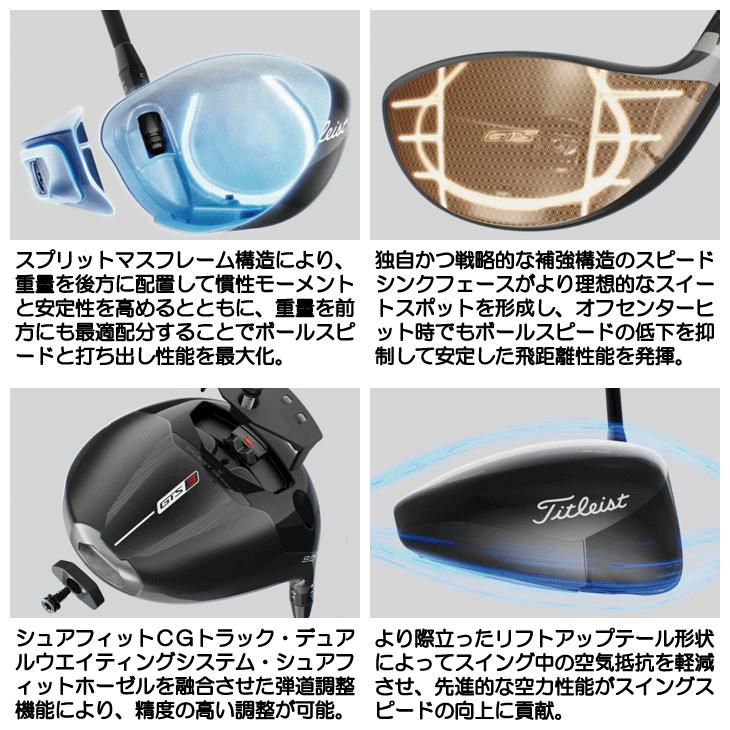 Titleist（タイトリスト） GTS3 ドライバー TENSEI 1K Blue 55 右利き