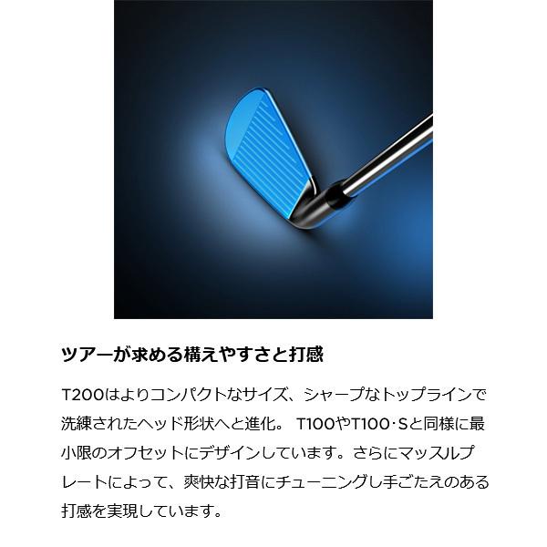 タイトリスト 2021 T200 3D055 カーボン アイアン5本セット I#6-I#9,PW 右用｜tsuruya-sp｜06