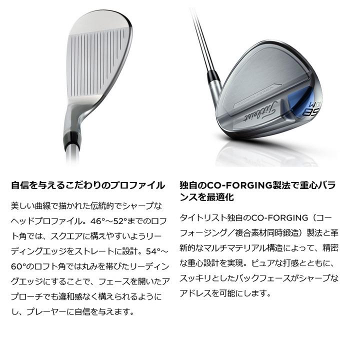 Titleist（タイトリスト） 2023 ボーケイ フォージド BV105 スチール