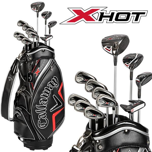 キャロウェイ X-HOT 11本セット キャディバッグ付き パッケージセット