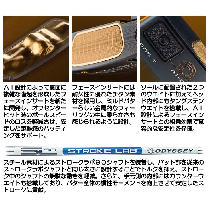 36インチ オデッセイ AI-ONE ミルド ELEVEN T オデッセイ／Ai-ONE／Ai-ONE MILLED ELEVEN T パターの口コミ評価