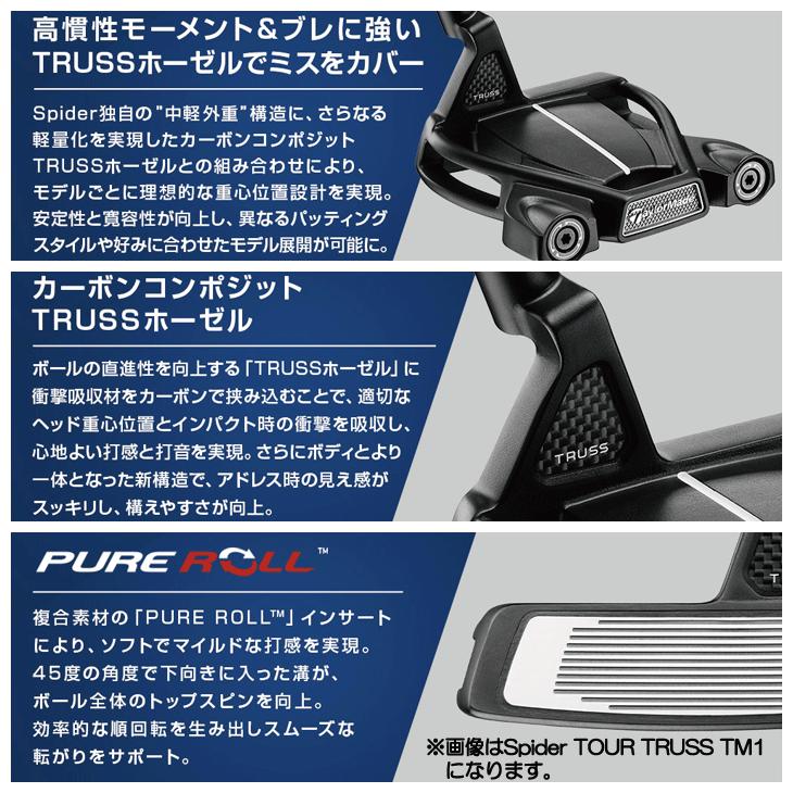 TaylorMade テーラーメイド 2024 スパイダー ツアーX トラス TM1 TaylorMade テーラーメイド 2024 スパイダー ツアーX トラス TM1