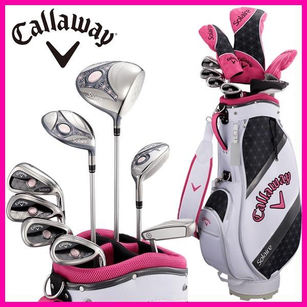 Callaway キャディバッグ Solaire ピンク パターヘッドカバー付き Callaway キャディバッグ Solaire ピンク パターヘッドカバー付き