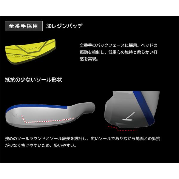 アクセル A40 アイアン単品(AW/AS/SW) スペシャルシャフト 右利き用