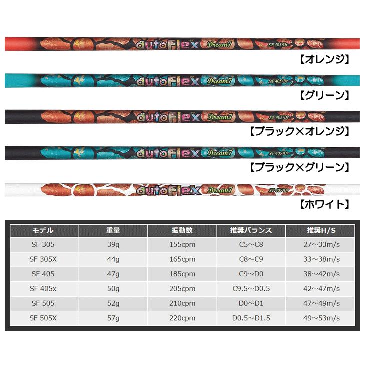 クラブリシャフト オートフレックス DREAM7 ドライバー用シャフト