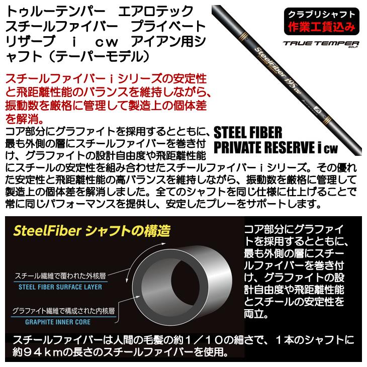 TRUE TEMPER（トゥルーテンパー） リシャフト 工賃込 エアロテック