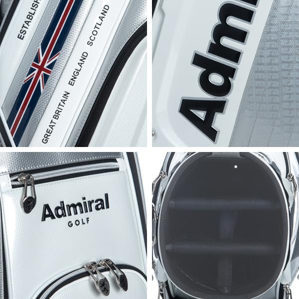 Admiral キャディバッグバッグ 型番:ADMG2BC5 Admiral Golf アドミラル ADMG2BC5 スポーツ キャディバッグ