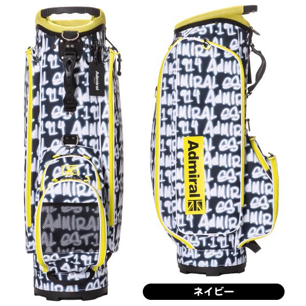 Admiral Golf アドミラル ADMG3AC8 ロゴ キャディバッグ Admiral Golf アドミラル ADMG3AC8 ロゴ キャディバッグ