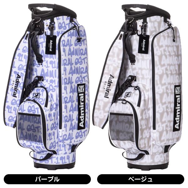 Admiral Golf アドミラル ADMG3AC8 ロゴ キャディバッグ Admiral Golf アドミラル ADMG3AC8 ロゴ キャディバッグ
