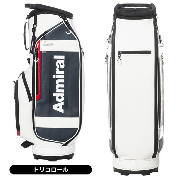 【未使用】値引き済 Admiral アドミラム キャディバッグ ADMG4BC5 Admiral Golf 「5・7日限定！最大5,000円引きクーポン