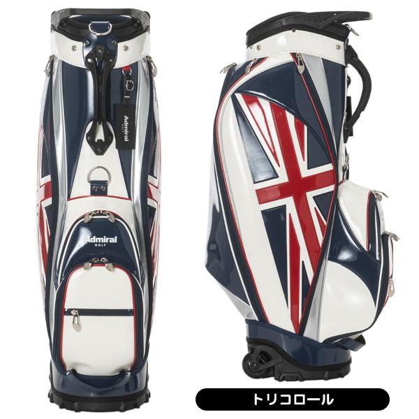 ★新品未使用‼️★アドミラルゴルフ　キャディバッグ　トリコロール　ADMG5BC4 Admiral Golf（アドミラルゴルフ） ☆付属ネームタグ刻印無料