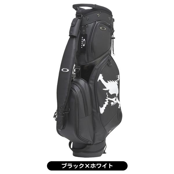 オークリースカル 9.5型 キャディバッグ 92926JP スタンドバッグ OAKLEY（オークリー） 付属ネームタグ名入れ無料 スカル 17.0 FW