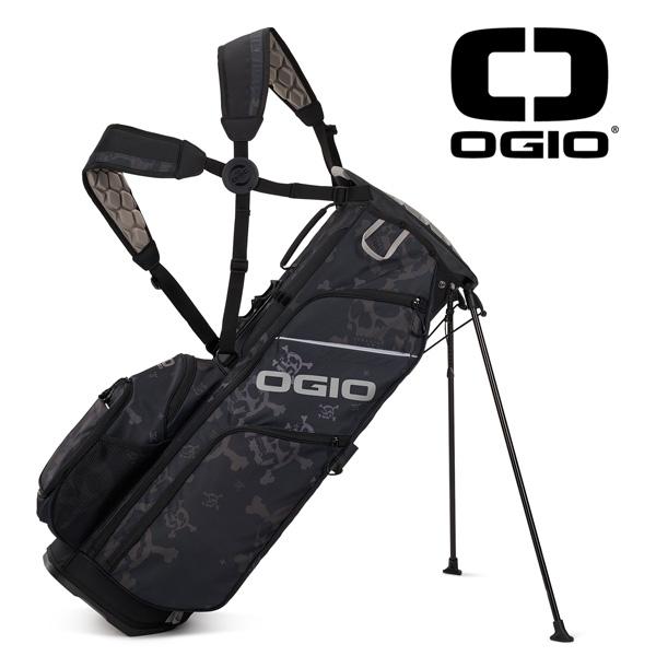 OGIO ゴルフバッグ スタンド式 スカル柄 OGIO（オジオ） 22 WOODEHYBRID 5121052OG スカル キャディバッグ