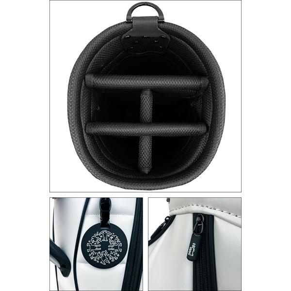 Keith Haring（キース ヘリング） KHCB-09 WH カート キャディバッグ