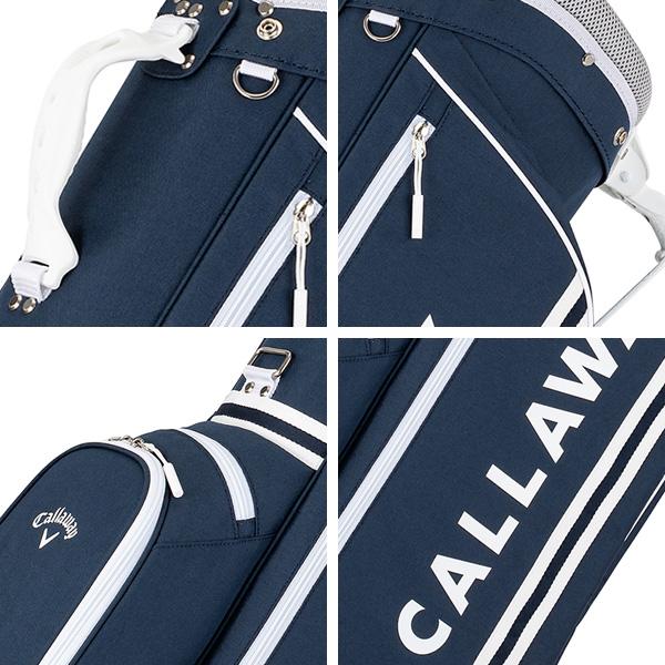 美品Callaway GOLF ゴルフキャリーバッグ　スタンドタイプ青灰 美品Callaway GOLF ゴルフキャリーバッグ スタンドタイプ青灰 美品