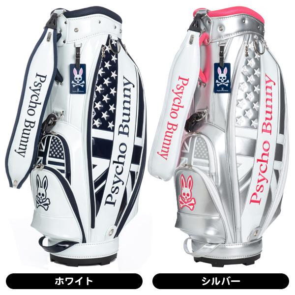 Psycho Bunny サイコバニー PBMG2FC3 エナメル キャディバッグ