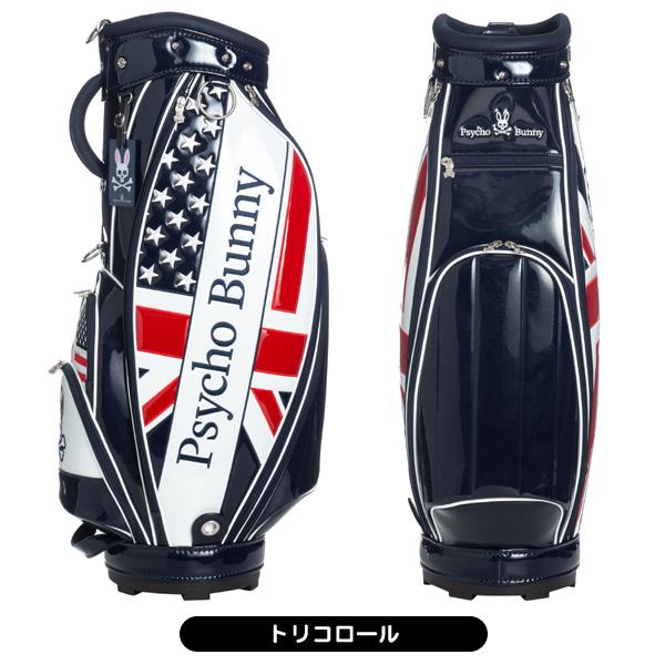 Psycho Bunny サイコバニー PBMG2FC3 エナメル キャディバッグ