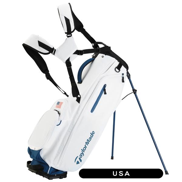 TaylorMade キャディバッグ ホワイトTM24 オーステック 9.5型