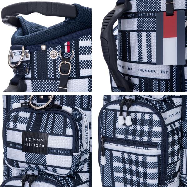 【新品】トミーヒルフィガー キャディバッグ THMG2SC4 アイアンカバー付 TOMMY HILFIGER GOLF（トミー ヒルフィガー ゴルフ） トミー