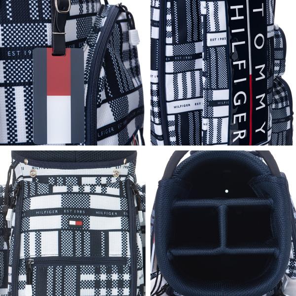 【新品】トミーヒルフィガー キャディバッグ THMG2SC4 アイアンカバー付 TOMMY HILFIGER GOLF（トミー ヒルフィガー ゴルフ） トミー