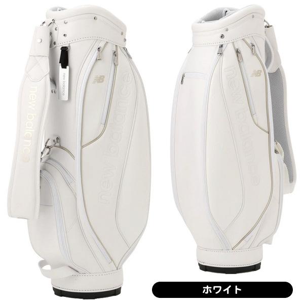 ニューバランスゴルフ 9型 スタンド式 キャディバッグ ホワイト New Balance（ニューバランス） CADDIE BAG 0125980001 ゴルフ