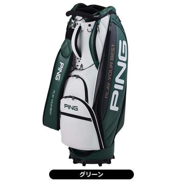 PING（ピン） メンズ 2025 CB-U2502 ソフトPU キャディバッグ 男性用