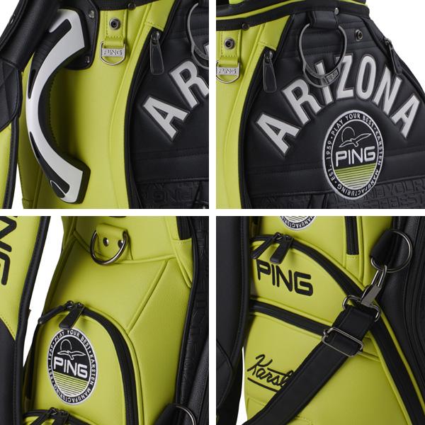 PING 自立式キャディバッグ　未使用品　10ポケットで収納力抜群！カーキ色 楽天市場】ping キャディバッグ（カラーブルー）（キャディバッグ