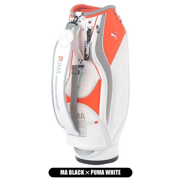 新品未使用！PUMA ゴルフキャディバッグ　タグ付き！ PUMA（プーマ） 付属ネームタグ名入れ無料 2022 ゴルフ シーズン