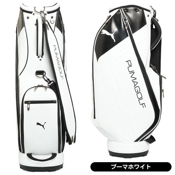 美品　PUMA プーマゴルフ キャディバッグ 総柄 9型 PUMA（プーマ） キャディバッグ 092955 メンズ レディース ゴルフ