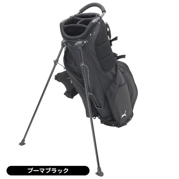 【状態良好】PUMA ゴルフバッグ ブラック　キャディバッグ PUMA（プーマ） （メンズ）ゴルフ キャディバッグ ベゼル コブラ