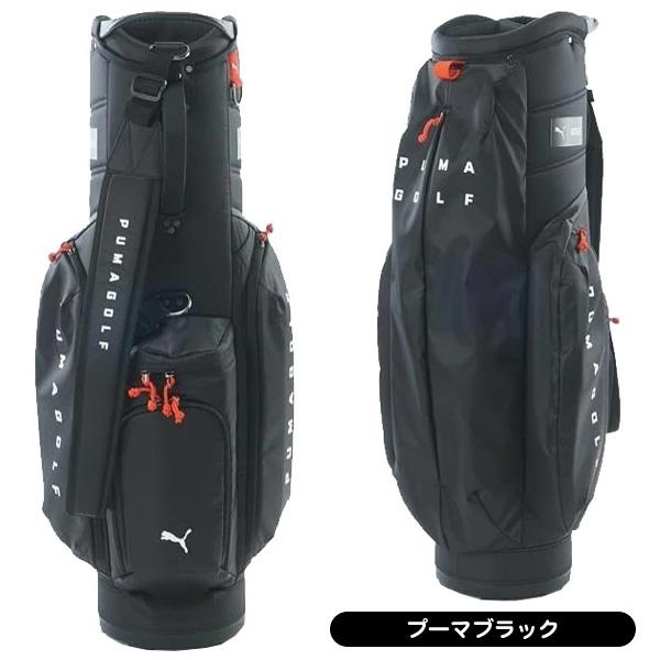 【状態良好】PUMA ゴルフバッグ ブラック　キャディバッグ PUMA（プーマ） （メンズ）ゴルフ キャディバッグ ベゼル コブラ