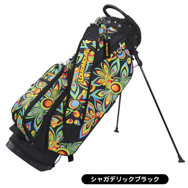 ラウドマウス スタンド式キャディバッグ 2025年モデル LOUDMOUTH（ラウドマウスゴルフ） 「送料無料(北海道・沖縄を除く