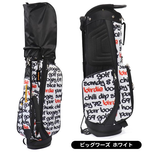 Loudmouth 　ゴルフバッグ スタンド付き　サブバッグ　新品未使用タグ付 LOUDMOUTH（ラウドマウスゴルフ） ☆付属ネームタグ刻印無料☆ラウド