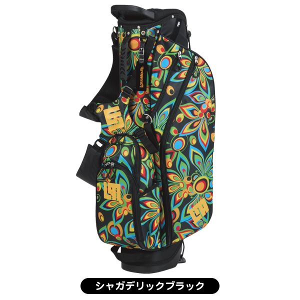 ラウドマウス スタンド式 キャディーバック【シャガデリック】新品！ LOUDMOUTH（ラウドマウスゴルフ） ラウドマウス 9.5型 3点式 キャディ
