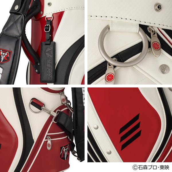 仮面ライダー サイクロン KRCB003 9.5型 4.9kg キャディバッグ 付属