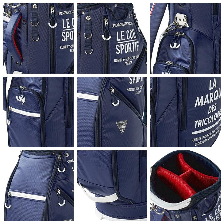 KAZU　新品・未使用　le coq sportif ゴルフバッグ le coq sportif GOLF（ルコックスポルティフ ゴルフ） ルコック