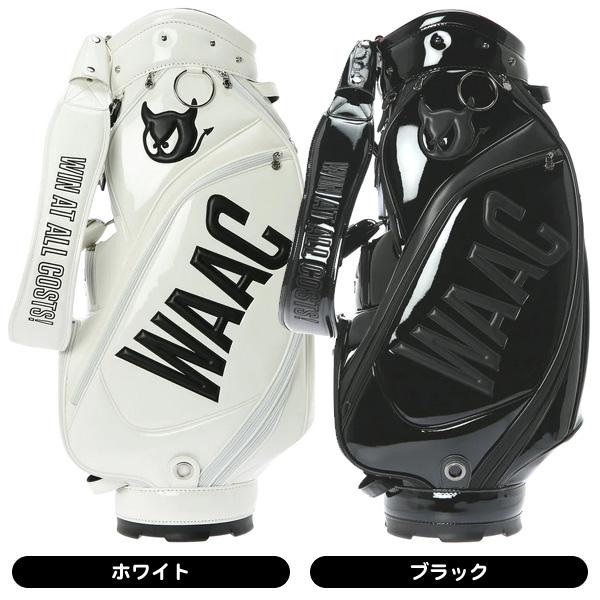 WAAC ワック 072234800 9.0型 4.1kg エナメル キャディバッグ WAAC ワック 072234800 9.0型 4.1kg エナメル キャディバッグ